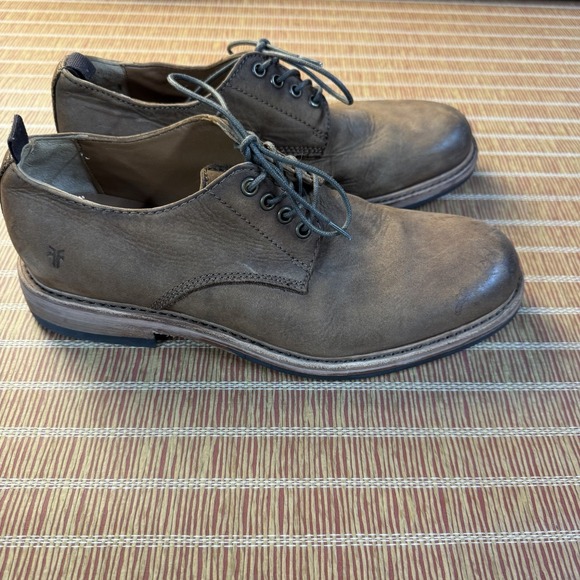 Frye Other - Frye Murray Oxford Dress Shoes Mens SZ 8.5 Nubuck Suede Leather Brown